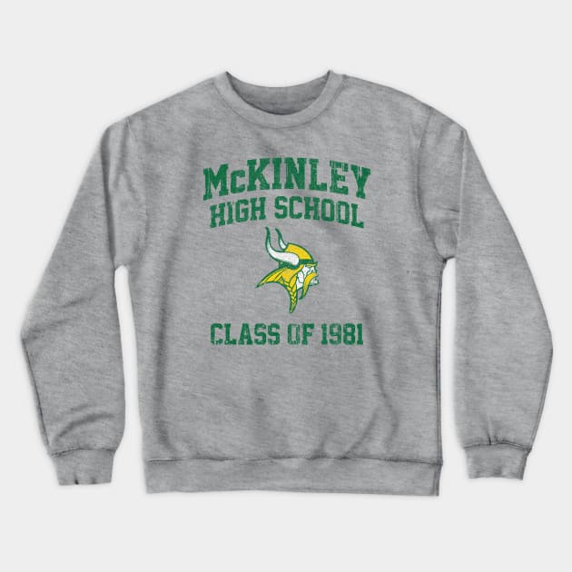 McKinley High School Class of 1981 (Freaks and Geeks) Crewneck Sweatshirt by huckblade
